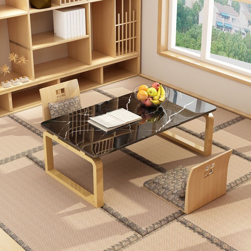 11.8"H Modern Sled Metal Base Square Top Coffee Table for Apartment Clearhalo 'Coffee & Accent Tables' 'Coffee Tables' 'coffee_tables' 'furn' 'furn_coffee_tables' 'Furniture' 'Living Room Furniture' 1200x1200_da67c75e-b203-491e-aa7f-02e24df7467c