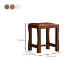 Tradizionale tavolo da toeletta in legno massiccio a 2 cassetti con sgabello da vanità per trucco a specchio