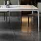 Stone Top Dining Table Contemporary Rectangle Dining Table with 4 Legs in White Clearhalo 'Dining Tables & Seating' 'Dining Tables' 'dining_table' 'Furniture' 'furniture_dining_table' 'Kitchen & Dining Furniture' 'kitchen' 'kitchen_dining_table' 1200x1200_da696f3e-2c12-4e42-b469-b664341756e0