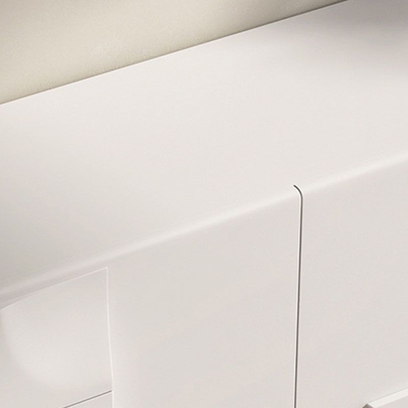 Sala de estar moderna de madera 35.4 "gabinete de acento de alto con puertas