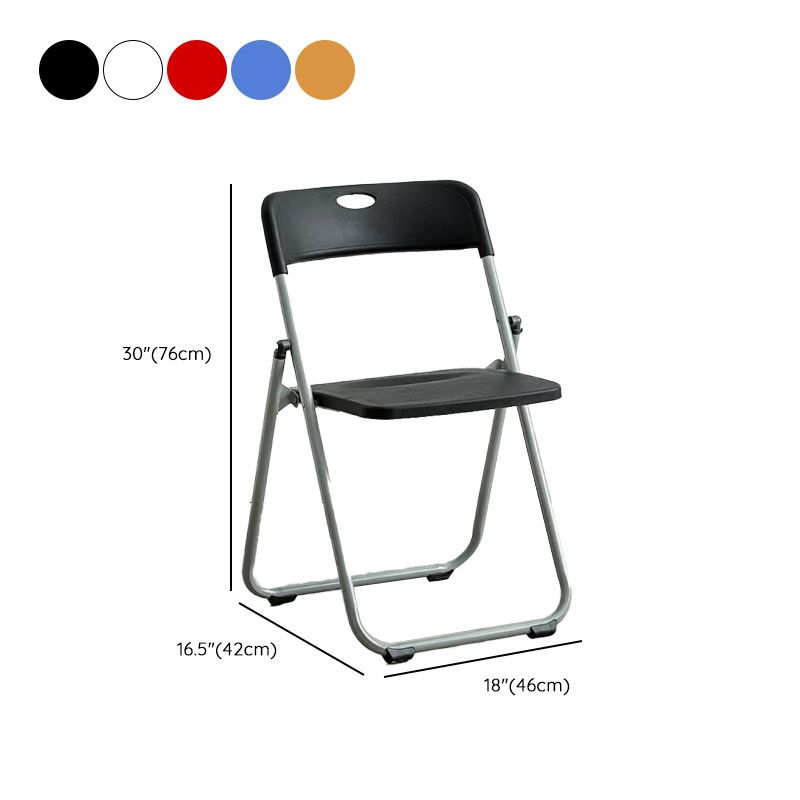 Contemporary Single da 16,5 "wide poltrone in metallo a colori solidi con gambe