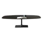 Industrial Sintered Stone Black Table Rectangle Standard Dining Table for Kitchen Clearhalo ' dining_table' 'Dining Tables & Seating' 'Dining Tables' 'furn' 'furn_dining_table' 'Furniture' 'furniture_dining_table' 'Kitchen & Dining Furniture' 'kitchen&dining_furn' 'kitchen' 'kitchen_dining_table' 1200x1200_da6b6e3d-8d30-4b7e-9fcf-027e09c06573