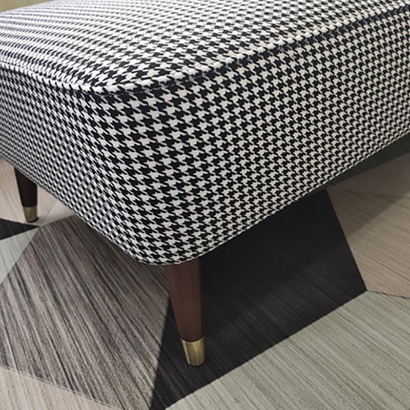 Contemporary One Armed Chaise Recessed Arms Accent Chair for Living Room Clearhalo 'Chairs & Seating' 'Chaise Lounge' 'chaise_lounge' 'furn' 'furn_chaise_lounge' 'Furniture' 'Living Room Furniture' 1200x1200_da6c3dbe-b745-4b91-b2a1-2289f6a3d14a