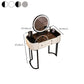 Lighted Mirror Makeup Counter Removeable Vanity Dressing Table