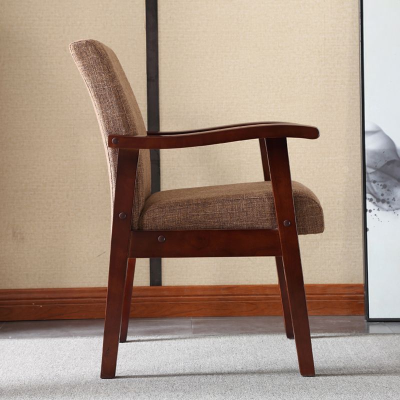 Contemporary Style Kitchen Square Dining Chair Parsons Dining Arm Chair Clearhalo ' kitchen&dining_furn' 'Dining Chairs' 'Dining Tables & Seating' 'dining_chair' 'furn' 'furn_dining_chair' 'Furniture' 'furniture_dining_chair' 'Kitchen & Dining Furniture' 'kitchen' 1200x1200_da708247-03ce-4be8-b3dd-3c7e90b896a9