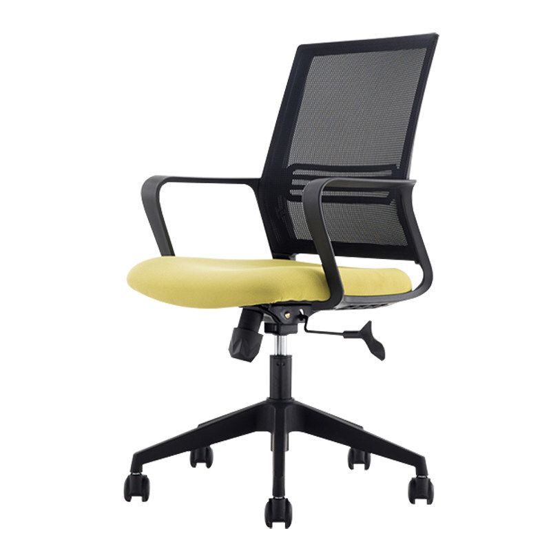 Modern Mesh Desk Chair Ergonomic Home Office Fixed Arms Office Chair Clearhalo 'furn' 'furn_office_chair' 'Furniture' 'Office Chairs' 'Office Furniture' 'office_chair' 1200x1200_da712231-9f13-4f35-b634-e95f76f73f08