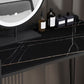 2 Storage Drawers Stone Top Vanity Table, 39.37"/47.24" W Make-up Vanity Set Clearhalo 'Bedroom Furniture' 'furn' 'furn_makeup_vanities' 'Furniture' 'Makeup Vanities' 'makeup_vanities' 1200x1200_da737bc7-9c24-49c7-a23c-43a25bd8fac7