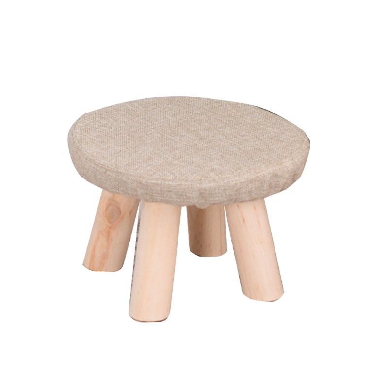 Modern Watermelon Standard Tear Resistant Round Standard for Living Room Clearhalo 'furn' 'furn_ottomans_poufs' 'Furniture' 'Living Room Furniture' 'Ottomans & Poufs' 'ottomans_poufs' 1200x1200_da749d79-1706-410f-b559-b69c9b195eab