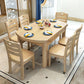 Modern Style Dining Table Solid Wood Butterfly Leaf Dining Table for Dining Room Clearhalo 'Dining Tables & Seating' 'Dining Tables' 'dining_table' 'furn' 'furn_dining_table' 'Furniture' 'Kitchen & Dining Furniture' 1200x1200_da79fc3e-78b7-4840-b508-f542f8286f77