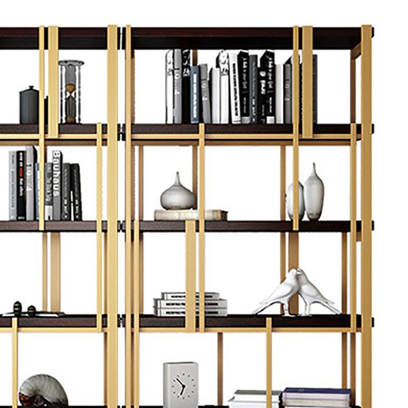 78.74"H Bookcase Glam Style Open Back Bookshelf for Office Study Room Home Clearhalo 'Bookcases' 'furn' 'furn_bookcases' 'Furniture' 'furniture_bookcases' 'kitchen' 'kitchen_bookcases' 'Living Room Furniture' 'Office Furniture' 1200x1200_da7a2ac9-aa8b-40c1-8980-baa97d32f71a