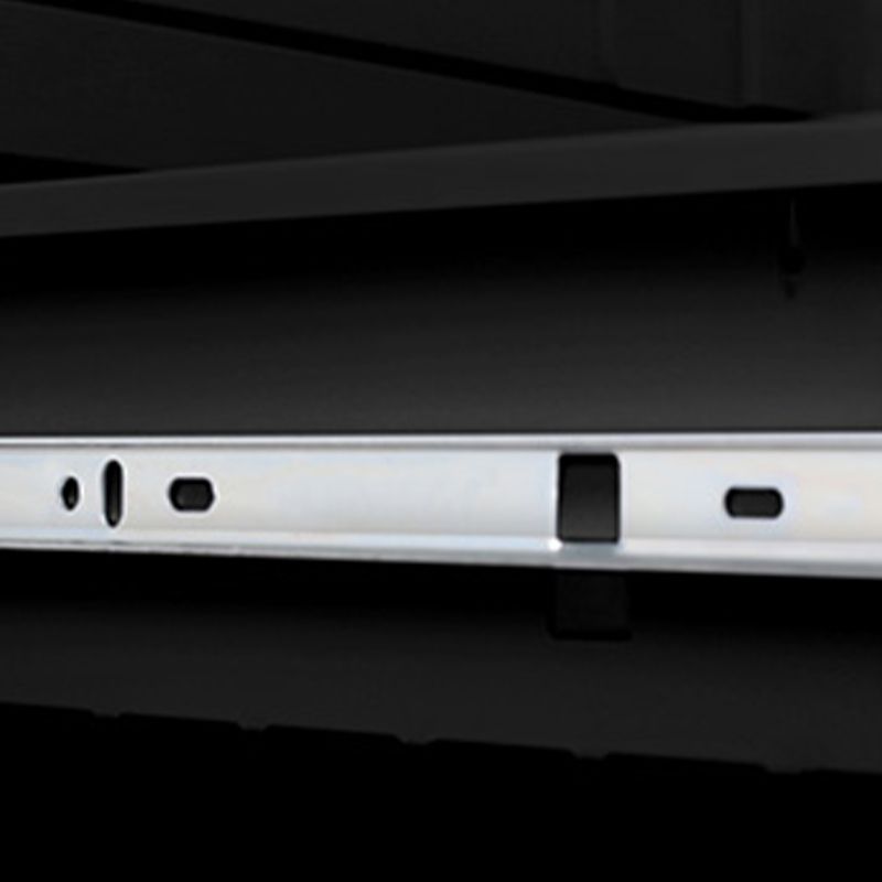 Zeitgenössischer Aktenschrank Stahlrahmenschlüssel Schloss weißer lateraler Aktenschrank für Büro