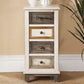 33" Tall 4 - Drawer Accent Chest, Wooden Rectangle Side Cabinet