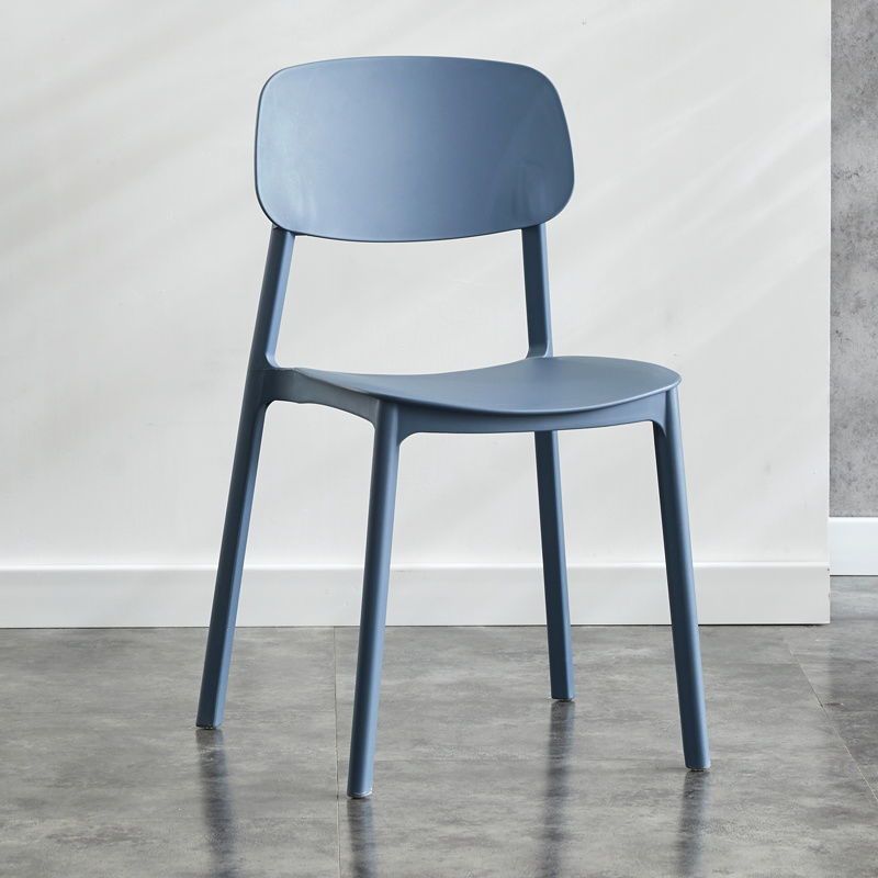 Kitchen Home Stacking Side Chair Open Back Dining Side Chair Clearhalo 'Dining Chairs' 'Dining Tables & Seating' 'dining_chair' 'furn' 'furn_dining_chair' 'Furniture' 'Kitchen & Dining Furniture' 1200x1200_da7fe010-6ddf-4e3e-bb58-abe6b84e049e