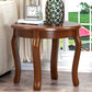 Square/round Coffee Table with Solid Wood Base with 4 Legs Cocktail Table Clearhalo 'Coffee & Accent Tables' 'End & Side Tables' 'end_side_table' 'end_side_tables' 'furn' 'furn_end_side_tables' 'Furniture' 'furniture_end_side_table' 'Living Room Furniture' 1200x1200_da80d785-1091-4fde-925c-fe2e0eb2d5ef