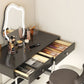Contemporary Makeup Vanity Desk Storage Box Makeup Vanity Set with Drawers
