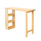 Rectangle Wood Top Counter Table 42-inch Height Modern Bar Table Clearhalo 'Bar Furniture' 'Bar Tables' 'bar_tables' 'furn' 'furn_bar_tables' 'Furniture' 'furniture_bar_tables' 'Kitchen & Dining Furniture' 1200x1200_da820c65-b26a-491e-a1d8-2701e4cb509d