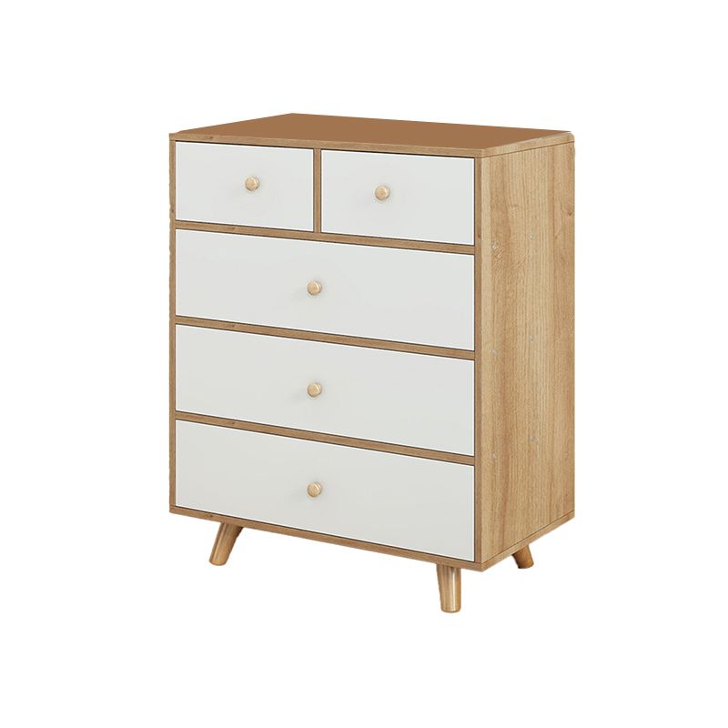 Armoire latérale moderne rectangle armoire de rangement en bois avec tiroir