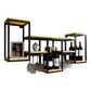 Wall Mounted Wine Holder Manufactured Wood Wine Holder Rack-41.7" X 7.87" X 23.6" Clearhalo 'furn' 'furn_wine_racks' 'Furniture' 'Kitchen & Dining Furniture' 'Wine Racks' 'wine_racks' 1200x1200_da839bef-1a06-4938-af02-6b53464ea8c6