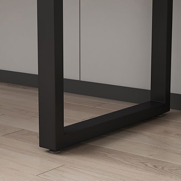 Industrial Style Office Desk Rectangle Wooden Sled Writing Desk for Home Clearhalo 'furn' 'furn_office_desk' 'Furniture' 'furniture_office_desk' 'Office Desks' 'Office Furniture' 'office_desk' 1200x1200_da867eef-89f8-45b3-9c11-1dc27f030fd9