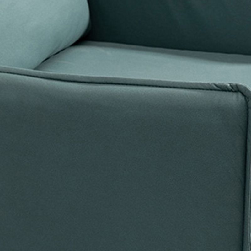 Reclinabile standard in pelle incollata contemporanea con piede indipendente