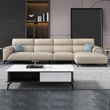 Soggiorno stazionario in vetrino con finto contemporaneo