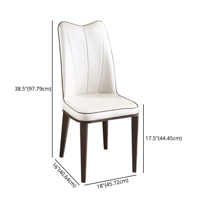 Traditional Solid Wood Top Dining Set with 4 White Solid Wood Legs for Dining Furniture Clearhalo 'Dining Room Sets' 'Dining Tables & Seating' 'dining_room_set' 'furn' 'furn_dining_room_set' 'Furniture' 'furniture_dining_room_set' 'Kitchen & Dining Furniture' 'kitchen&dining_furn' 'kitchen' 1200x1200_da8868cf-0648-4e5c-9d35-1d0e0e6ee2c0