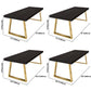Rectangle Sled Base Home Furniture Solid Wood Dining Room Collection for Dining Room Clearhalo ' dining_table' 'Dining Tables & Seating' 'Dining Tables' 'furn' 'furn_dining_table' 'Furniture' 'furniture_dining_table' 'Kitchen & Dining Furniture' 'kitchen&dining_furn' 'kitchen' 'kitchen_dining_table' 1200x1200_da895efa-0c49-4626-9a4e-b3107e303f4e