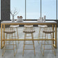 Solid Wood Bar Counter Traditional Luxury Bar Counter with Trestle Base Clearhalo 'Bar Furniture' 'Bar Tables' 'bar_tables' 'furn' 'furn_bar_tables' 'Furniture' 'furniture_bar_tables' 'Kitchen & Dining Furniture' 1200x1200_da89a1a2-3486-46be-9095-98328f83aae9