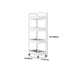 Moderne plastic boekenplank pure witte etagere open plank boekenkast