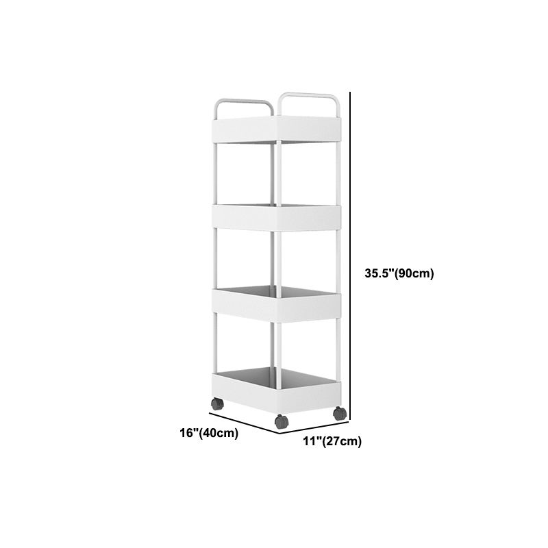 Moderne plastic boekenplank pure witte etagere open plank boekenkast