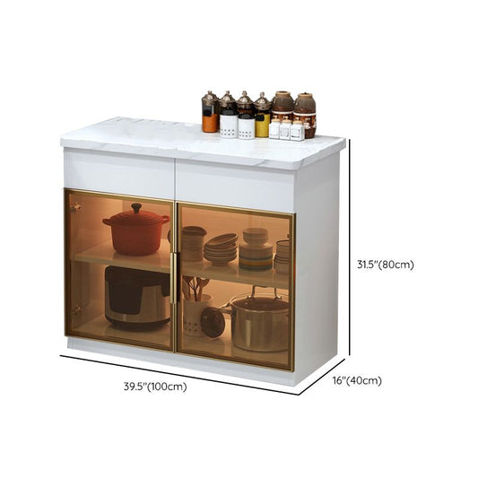 Gabinetto del server buffet contemporaneo con server da pranzo cucina di archiviazione