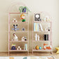 Scandinavian Style Bookshelf Open Back Bookcase for Home Office Clearhalo 'Bookcases' 'furn' 'furn_bookcases' 'Furniture' 'furniture_bookcases' 'Office Furniture' 1200x1200_da9067f2-398b-4641-8547-d4eee3a8f0af