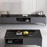 Gabinete de televisión nórdico moderno de luz simple dormitorio de lujo pequeño salón de estar de sala de estar de familia