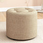 Modern Round Standard Grey Tear Resistant Standard for Drawing Room Clearhalo 'furn' 'furn_ottomans_poufs' 'Furniture' 'Living Room Furniture' 'Ottomans & Poufs' 'ottomans_poufs' 1200x1200_da930b11-1bc9-435c-934b-c345aebea592
