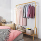 Contemporary Style Wardrobe Metal Bedroom Wardrobe Closet With Shelf Clearhalo 'Armoires & Wardrobes' 'armoires_wardrobes' 'Bedroom Furniture' 'furn' 'furn_armoires_wardrobes' 'Furniture' 1200x1200_da93bdad-611f-4e17-9872-90cb28ce43c3