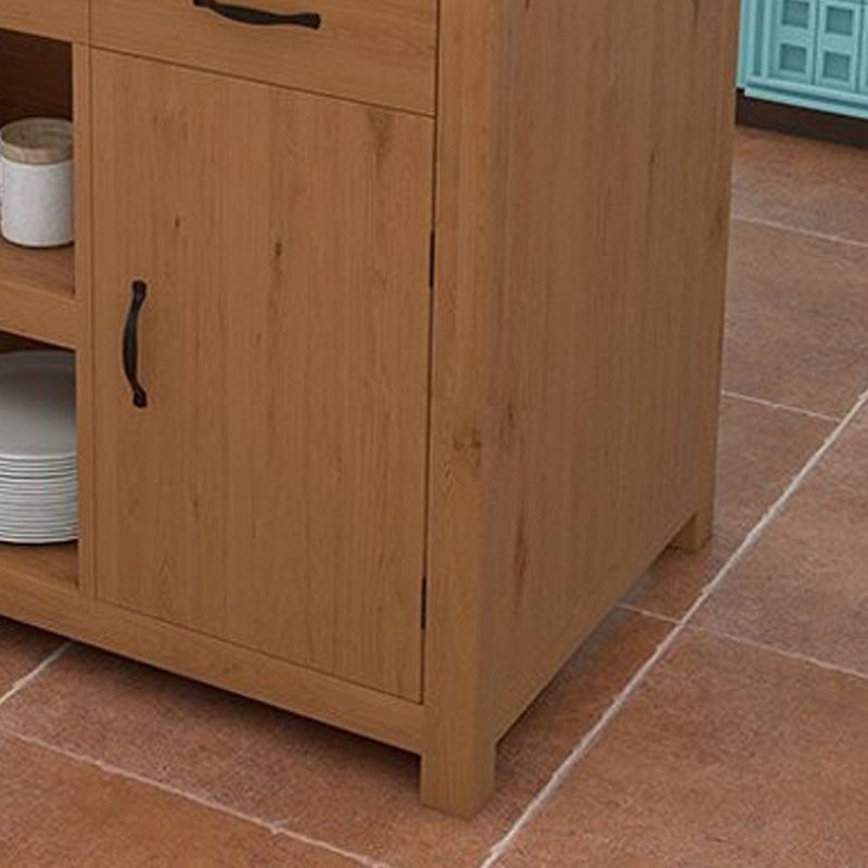 キャスター付きのモダンなキッチンアイランドテーブルダイニングルーム準備テーブル