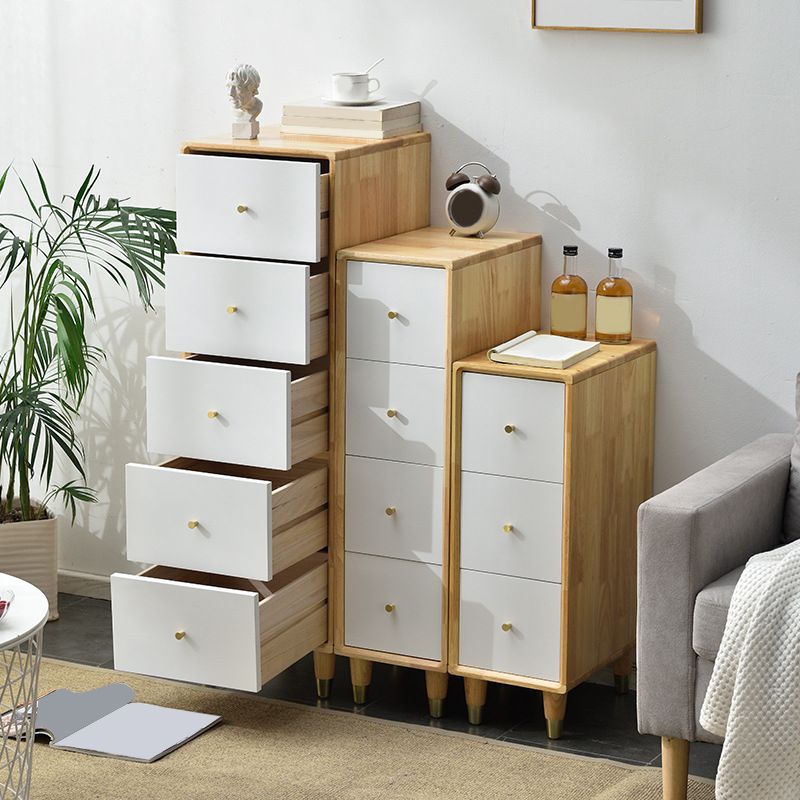 Modern Wood Cabinet Straight Legs Knobs Side Cabinet with Drawer Clearhalo 'Cabinets & Chests' 'cabinets_chests' 'furn' 'furn_cabinets_chests' 'Furniture' 'Living Room Furniture' 1200x1200_da9755a8-d9a4-4854-a590-93f146c6aa39