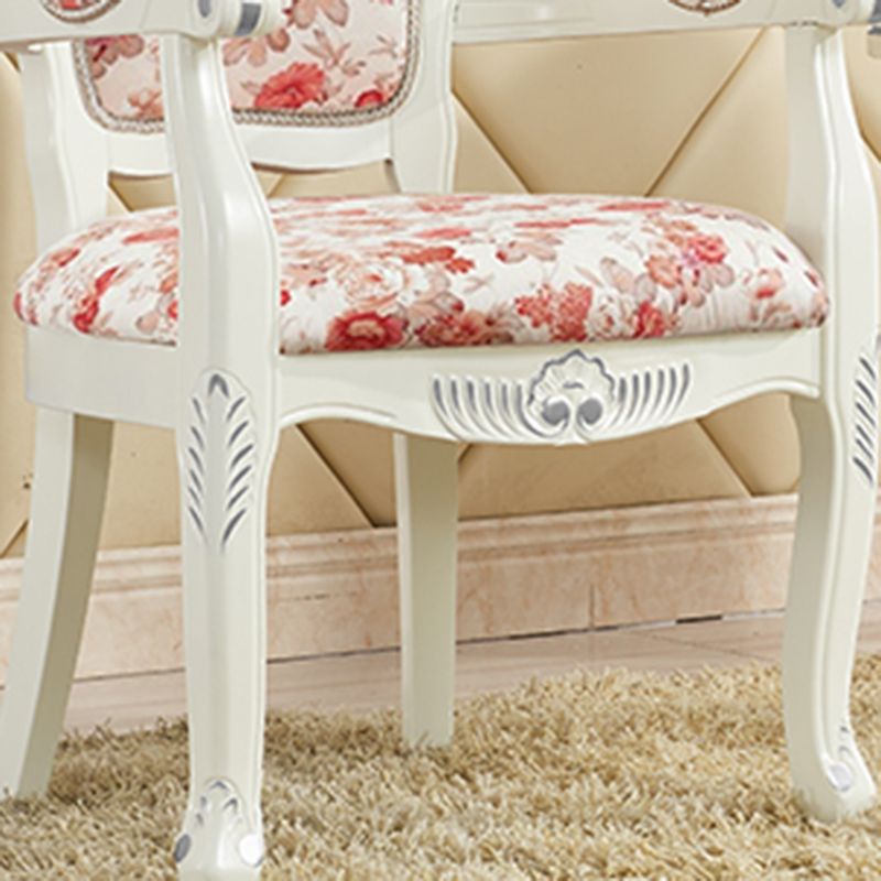 Victorian Dining Armchair Upholstered Arm Chairs with Wood Legs (Set of 2) Clearhalo ' kitchen&dining_furn' 'Dining Chairs' 'Dining Tables & Seating' 'dining_chair' 'furn' 'furn_dining_chair' 'Furniture' 'furniture_dining_chair' 'Kitchen & Dining Furniture' 'kitchen' 1200x1200_da978d93-8337-4b62-9073-91790d4773a4