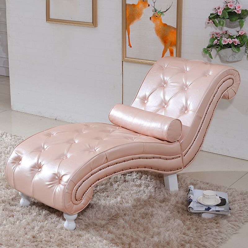 Scandinavian Upholstered Chaise Lounge Couch Armless Chaise Lounge Chair Clearhalo 'Chairs & Seating' 'Chaise Lounge' 'chaise_lounge' 'furn' 'furn_chaise_lounge' 'Furniture' 'Living Room Furniture' 1200x1200_da983321-af3f-4e02-a50f-7564d7a91c1f