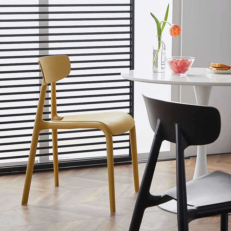 Basic Four Leg Armless Stacking Solid Color Accent Chair Set Clearhalo 'Accent Chairs' 'accent_chairs' 'Chairs & Seating' 'Furniture' 'furniture_accent_chairs' 'Living Room Furniture' 1200x1200_da99c74a-08c2-4325-8439-6ce75b74652e