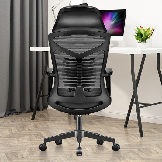 Silla de escritorio moderna altura de asiento ajustable altura giratoria con espalda transpirable