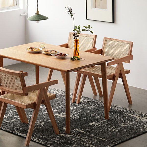 Solid Wood Dining Arm Chairs Indoor-Outdoor Open Back Chair for Kitchen Clearhalo ' kitchen&dining_furn' 'Dining Chairs' 'Dining Tables & Seating' 'dining_chair' 'furn' 'furn_dining_chair' 'Furniture' 'furniture_dining_chair' 'Kitchen & Dining Furniture' 'kitchen' 1200x1200_da9ead5d-5edd-4fe0-b606-4bf8d2a511df