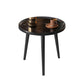 14.9/18.8" H 4-Leg Base Wooden Solid Color Round Coffee Table For Apartment Clearhalo 'Coffee & Accent Tables' 'Coffee Tables' 'coffee_tables' 'furn' 'furn_coffee_tables' 'Furniture' 'Living Room Furniture' 1200x1200_daa069d5-eb98-448f-88a2-a0c62e661ac9