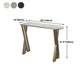 42-inch Height Cocktail Bar Table Glam Style Gold Frame Bar Table for Indoor Clearhalo 'Bar Furniture' 'Bar Tables' 'bar_tables' 'Furniture' 'furniture_bar_tables' 'Kitchen & Dining Furniture' 'kitchen&dining_furn' 'kitchen' 1200x1200_daa0b689-90c6-4a49-a35b-40898a731df7