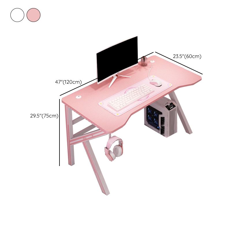 Hedendaags kabelbeheer Computer Desalitory Gaming Desk
