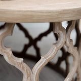 Rustic Style Antique Pedestal Coffee Table Round Wood Cocktail Table Clearhalo 'Coffee & Accent Tables' 'Coffee Tables' 'coffee_tables' 'furn' 'furn_coffee_tables' 'Furniture' 'furniture_coffee_tables' 'Living Room Furniture' 1200x1200_daa20c64-1224-4066-958e-c078738e017d