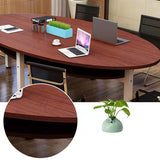 Manufactured Wood Office Desk Contemporary Oval Writing Desk Clearhalo 'furn' 'furn_office_desk' 'Furniture' 'Office Desks' 'Office Furniture' 'office_desk' 1200x1200_daa33009-17f8-4067-bade-cc219b00d2f9