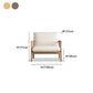 Linen Contemporary Square Arm Sofa Wooden Standard Sofa for Living Room, Apartment Clearhalo 'furn' 'furn_sofas' 'Furniture' 'furniture_sofas' 'Living Room Furniture' 'Sofa' 'sofas' 1200x1200_daa5ada6-5208-4dc6-bd0b-82d57a01a9ae