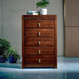 Dark Brown Drawers Chest Solid Wood Accent Chest for Living Roo Clearhalo 'Cabinets & Chests' 'cabinets_chests' 'furn' 'furn_cabinets_chests' 'Furniture' 'Living Room Furniture' 1200x1200_daa7e882-d28d-4e00-9479-4acb84cf2e2a