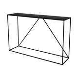 Tavolo console metallica contemporanea tavolo da console rettangolo console tavolo